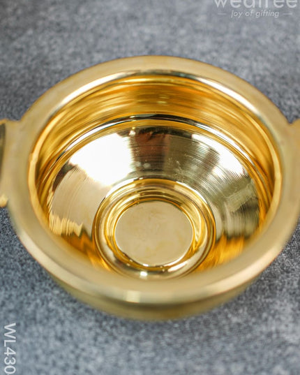 Brass Plain Urli - 4 Inch Wl4304