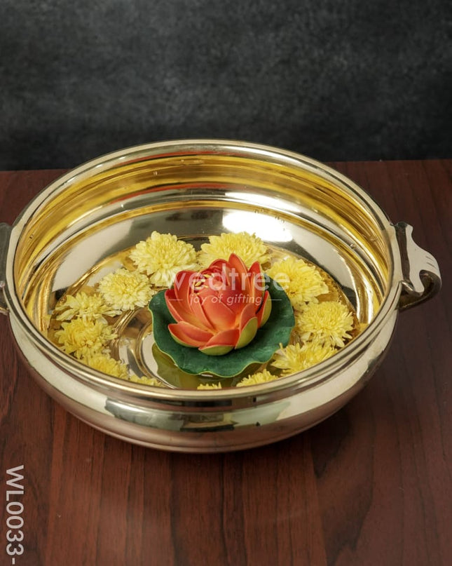Brass Plain Urli - Wl0033 10 Inches