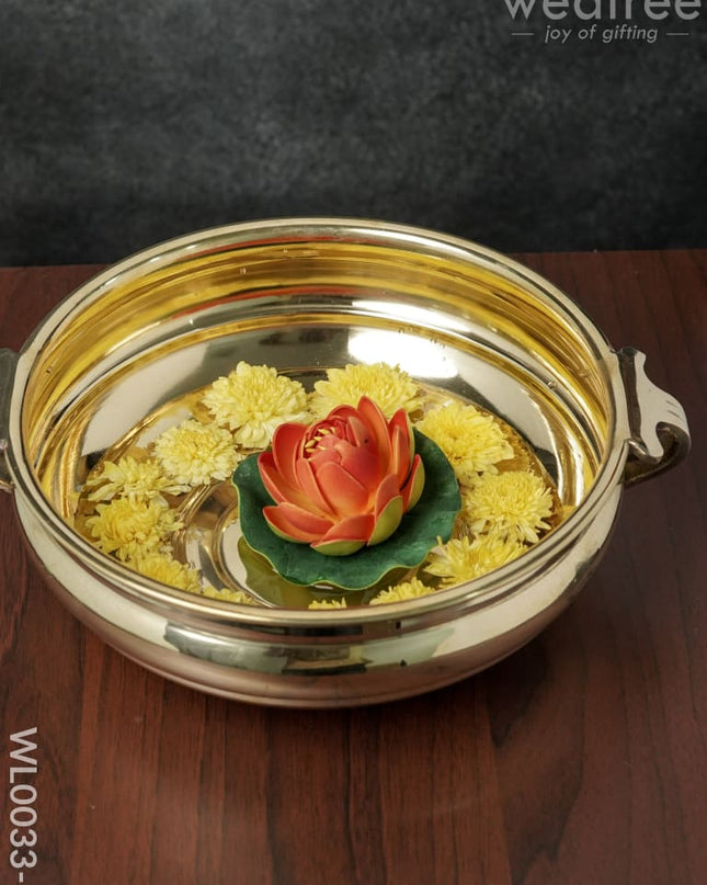 Brass Plain Urli - Wl0033 10 Inches