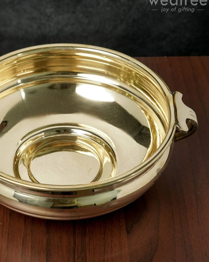Brass Plain Urli - Wl0033