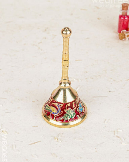 Brass Pooja Bell - WBG0659 - Brass Pooja Utility RG