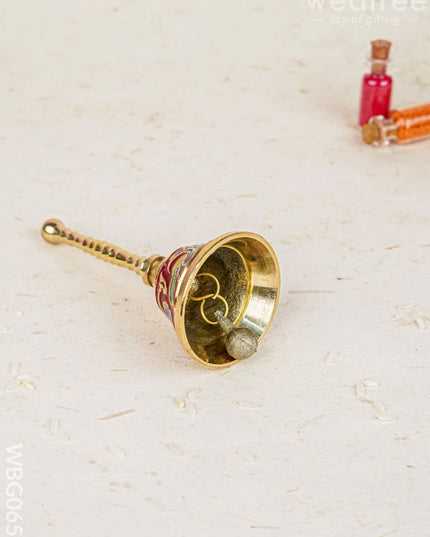 Brass Pooja Bell - WBG0659 - Brass Pooja Utility RG