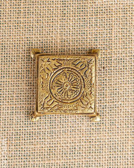 Brass Pooja Chowki - WBG1834 - Brass Pooja Utility RG