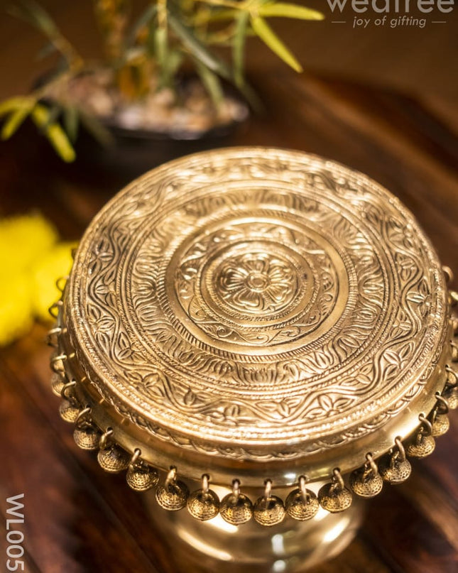 Brass Pooja Chowki - Wl0053 Utility
