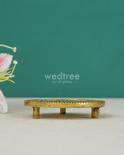 Brass Pooja Choki - Wl4360 Utility
