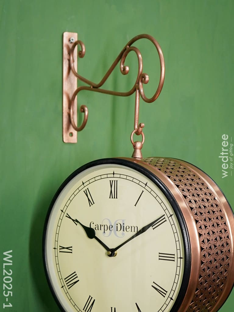 Railway Clock - 10 Inches Wl2025 Wall Clocks