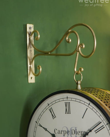Railway Clock - 12 Inches Wl2027 Wall Clocks