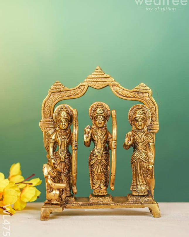 Brass Ram Darbar Idol - Wl4755 Figurines