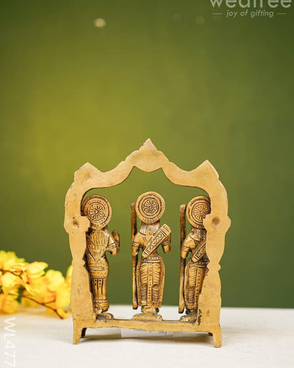 Brass Ram Darbar Idol - 7 Inch Wl4775 Figurines