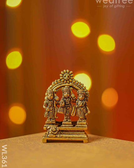 Brass Ram Darbar Idol - Wl3612 Figurines