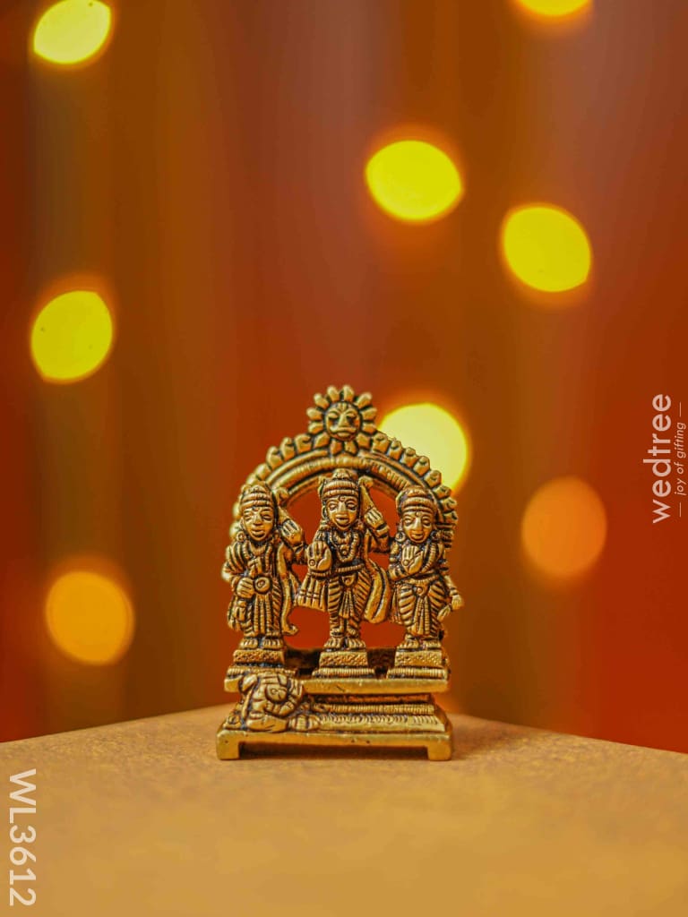 Brass Ram Darbar Idol - Wl3612 Figurines