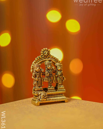 Brass Ram Darbar Idol - Wl3612 Figurines
