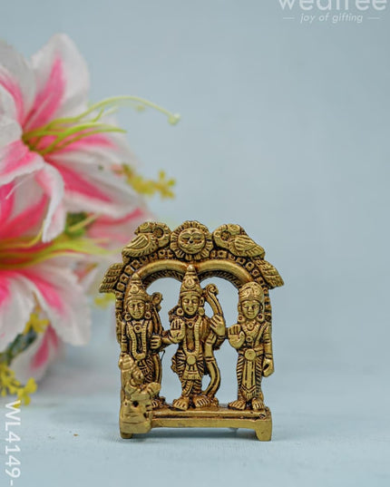 Brass Ram Dharbar In Frame - Wl4149 Figurines