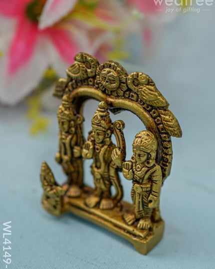 Brass Ram Dharbar In Frame - Wl4149 Figurines