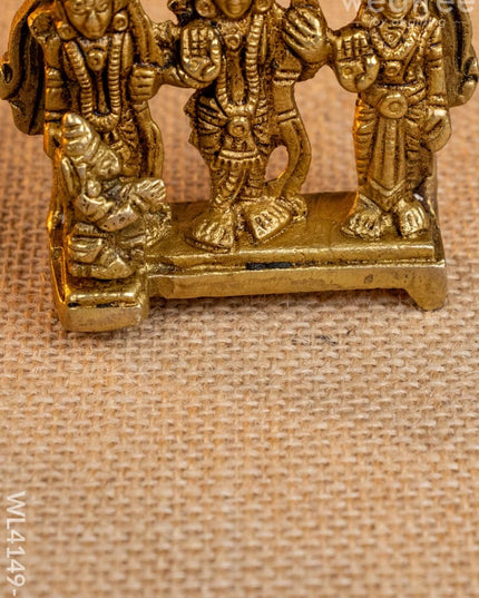 Brass Ram Darbar in Frame - WL4149-1 - Brass Figurines