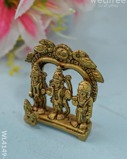 Brass Ram Dharbar In Frame - Wl4149 Figurines