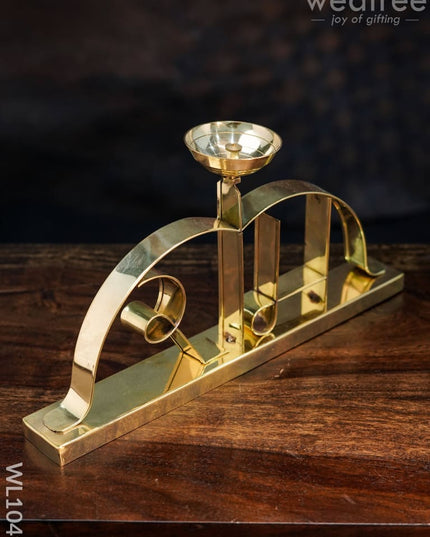 Brass Ram Diya - Wl1049