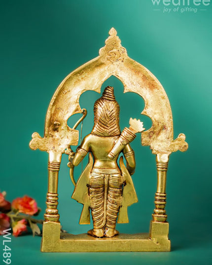 Brass Ram Lala Idol - 14 inch - WL4890 Brass Figurines