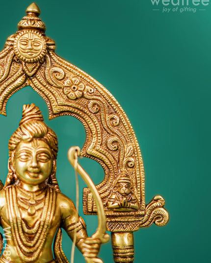 Brass Ram Lala Idol - 14 inch - WL4890 Brass Figurines