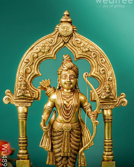 Brass Ram Lala Idol - 14 inch - WL4890 Brass Figurines