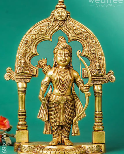 Brass Ram Lala Idol - 14 inch - WL4890 Brass Figurines