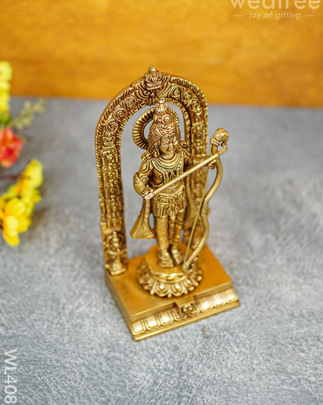 Brass Ram Lalla Idol - WL4089 Brass Figurines