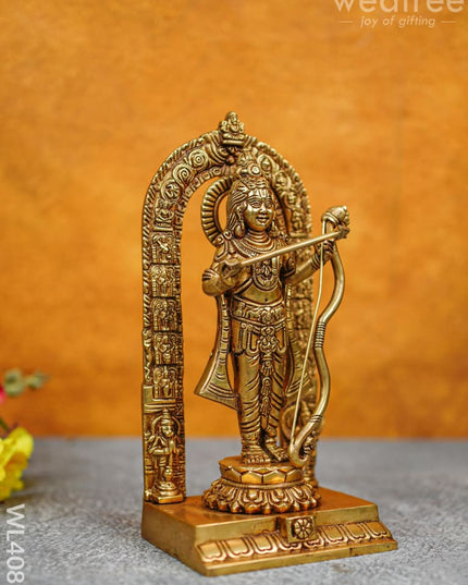 Brass Ram Lalla Idol - WL4089 - Brass Figurines