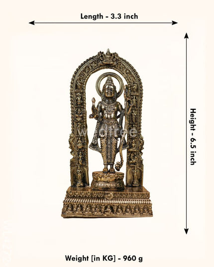 Brass Ram Lalla - Wl4272 Figurines