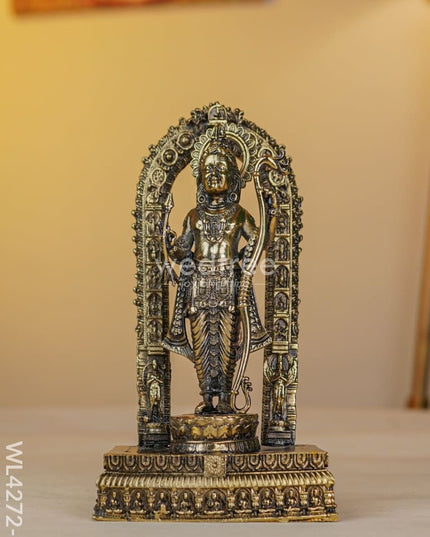Brass Antique Ram Lalla - Wl4272 7.5 Inch Figurines