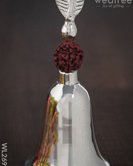 Brass Rudraksha Bell - Wl2699 Utility