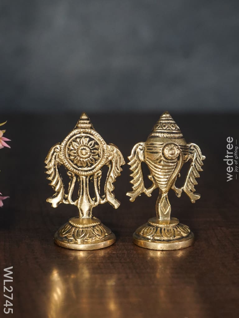 Brass Shank Chakra Stand - Wl2745 Figurines