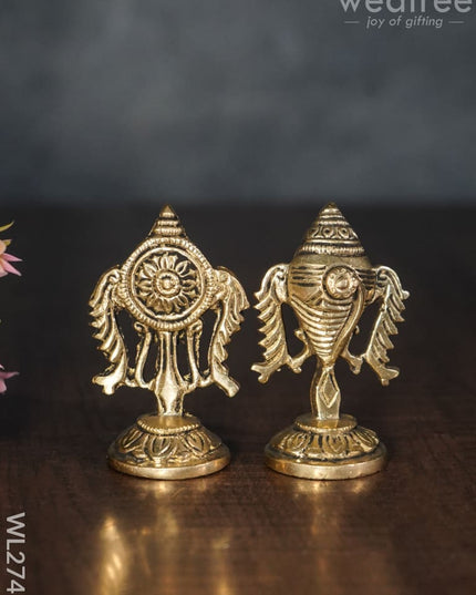 Brass Shank Chakra Stand - Wl2745 Figurines