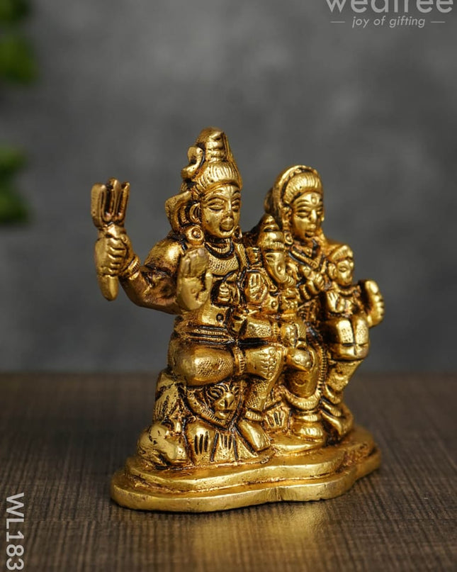 Brass Shiv Parivar - Wl1835 Figurines