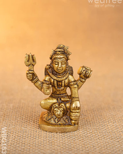 Brass Shivan Idol - WBG1835 - Brass Figurines - RG