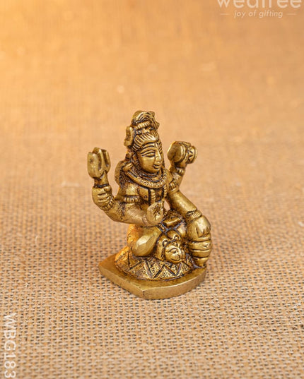 Brass Shivan Idol - WBG1835 - Brass Figurines - RG