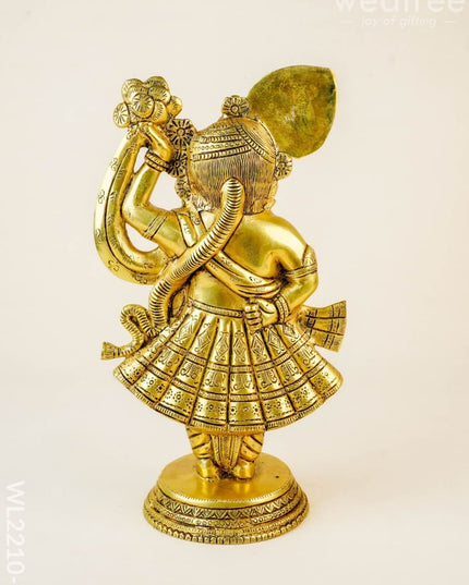 Brass Shreenathji Idol - WL2210-2 - Brass Figurines