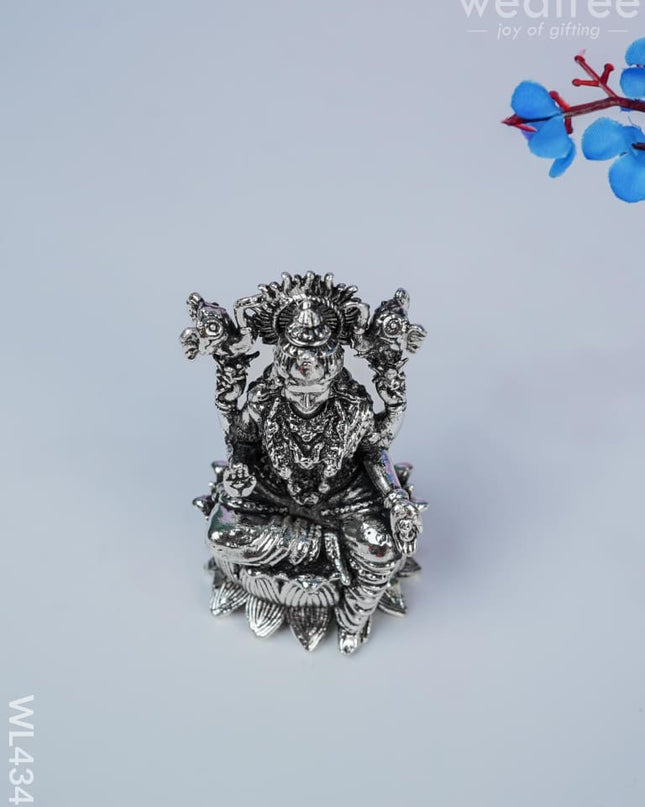 Brass Silver Antique Gajalakshmi - Wl4347 Figurines