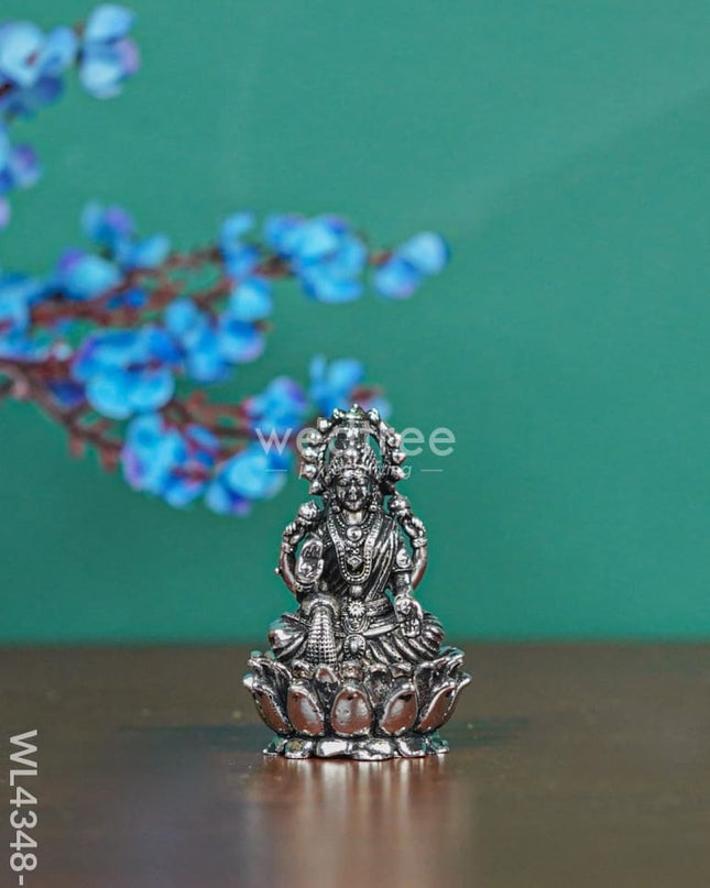 Brass Silver Antique Lakshmi - Wl4348 Small Figurines