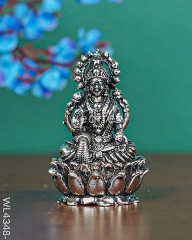 Brass Silver Antique Lakshmi - Wl4348 Figurines