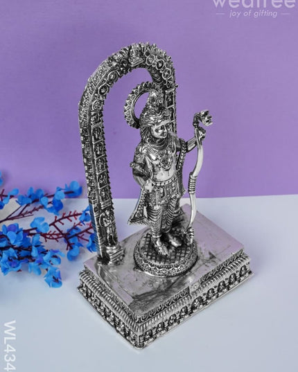 Brass Silver Antique Ram Lalla - Wl4340 Figurines