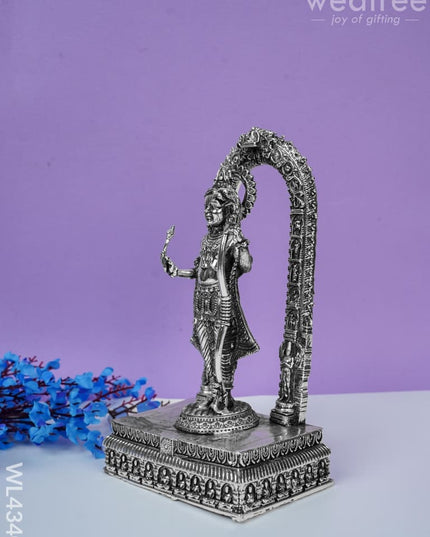 Brass Silver Antique Ram Lalla - Wl4340 Figurines