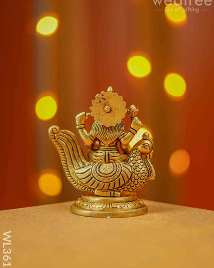 Brass Swan Gayatri Idol - Wl3613 Figurines