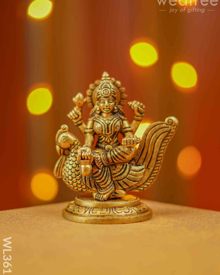 Brass Swan Gayatri Idol - Wl3613 Figurines