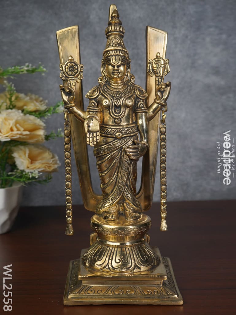 Brass - Tirupathi Balaji Figurine Wl2558 Figurines