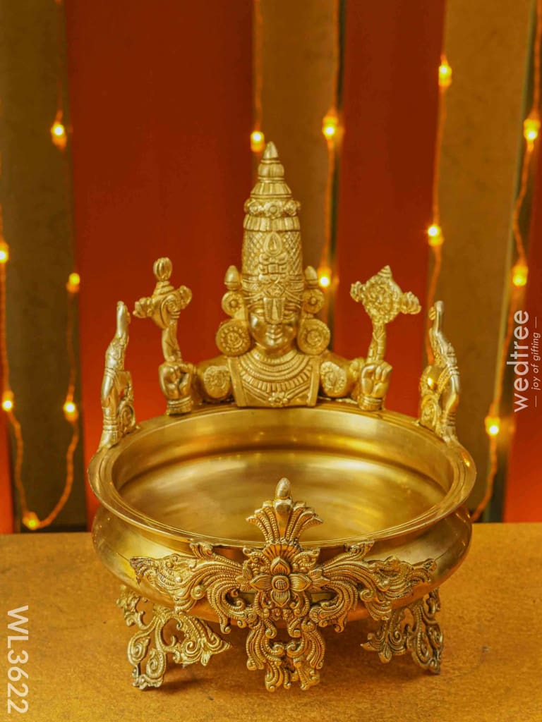 Brass - Tirupathi Balaji Urli Wl3622