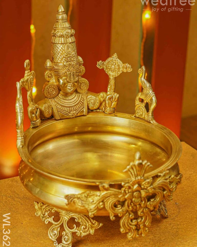 Brass - Tirupathi Balaji Urli Wl3622