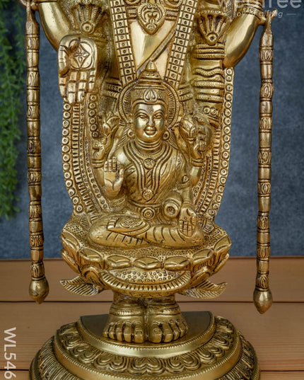 Brass Tirupathi Idol - 19 inch - WL5469 - Brass Figurines