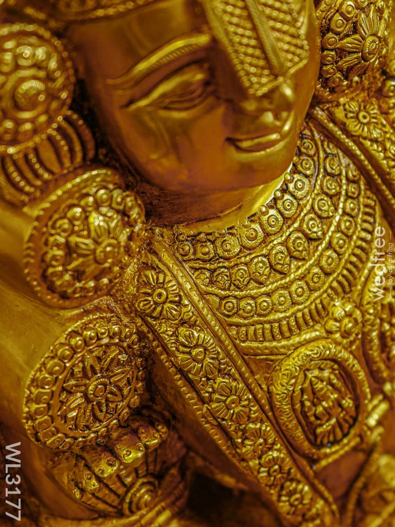 Brass Tirupati Balaji Figurine - Wl3177 Figurines