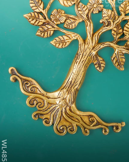 Brass Tree with Roots - 12 inch - WL4856 Brass Figurines