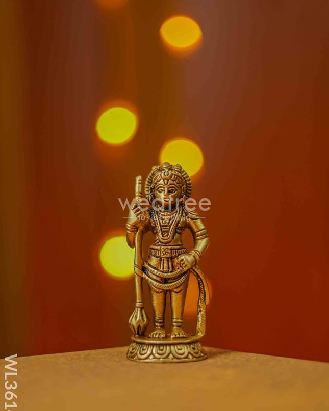 Brass Udupi Krishna Idol - Wl3614 Figurines